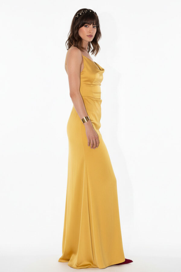 Mustard Long Dress
