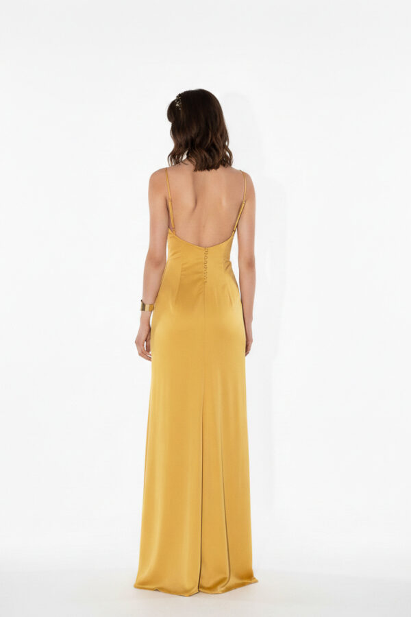 Mustard Long Dress