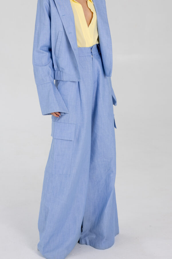 Sky Linen Pants