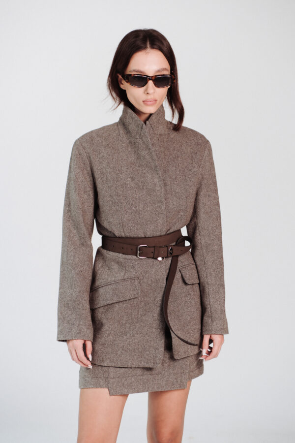 Structured Wool Blazer