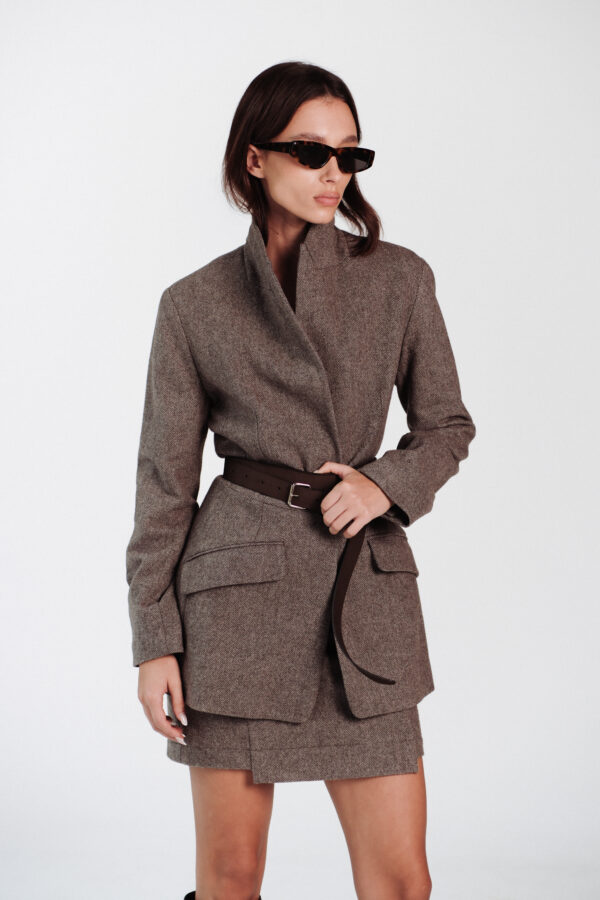Structured Wool Blazer