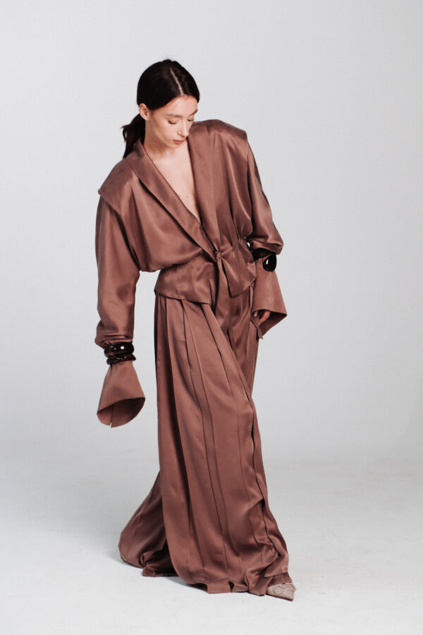 The Power Bow Suit Blazer